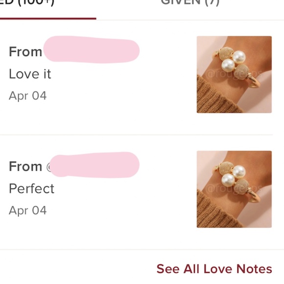 Faux Pearl Rosegold Tone Cuff Bracelet Zinc Alloy Fashion Jewelry - Picture 6 of 6